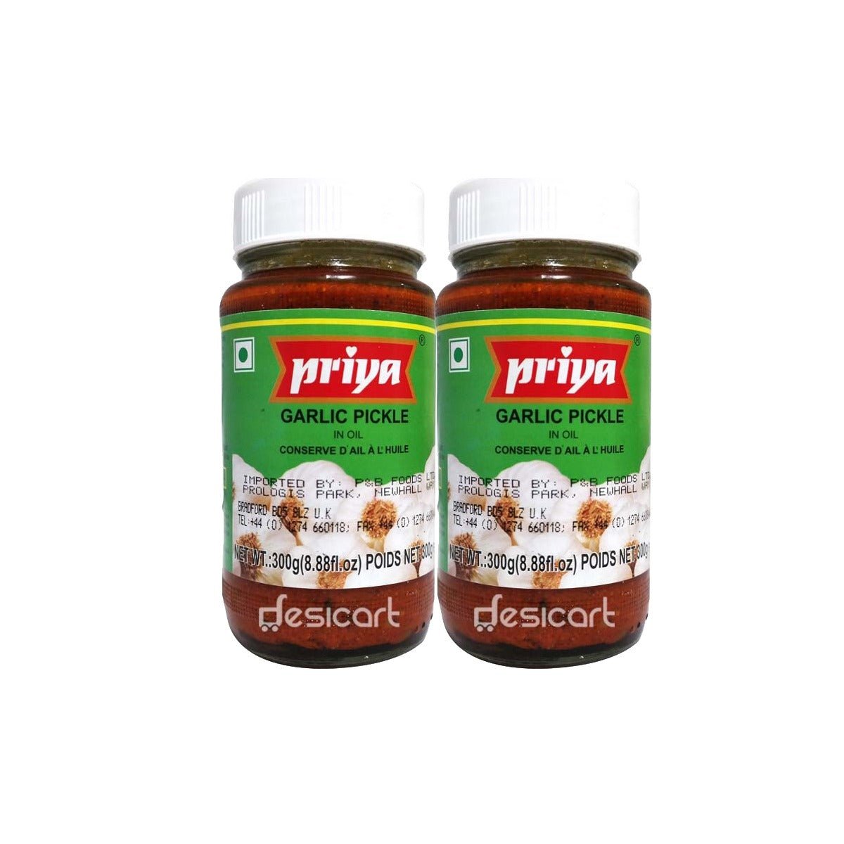 Priya Garlic Pickle  ,500Gms