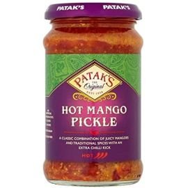 Pataks Hot Mango Pickle 1 bottle