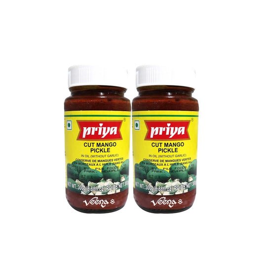 Priya Cut Mango Pickle 300g 1 bottle
