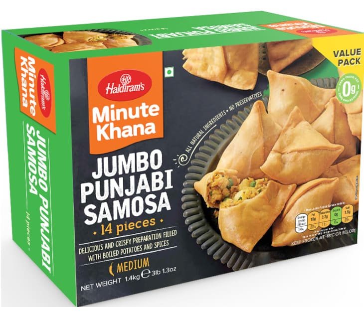 Samosa Jumbo Haldirams 14Pcs 1 pack
