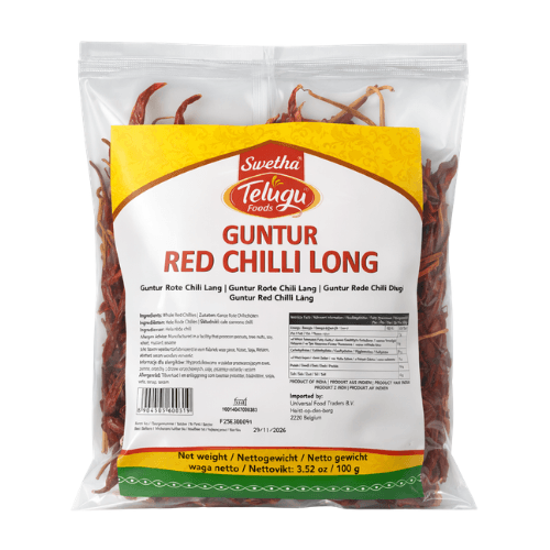 Sweta Telugu Red chilly long Guntur 1 pack
